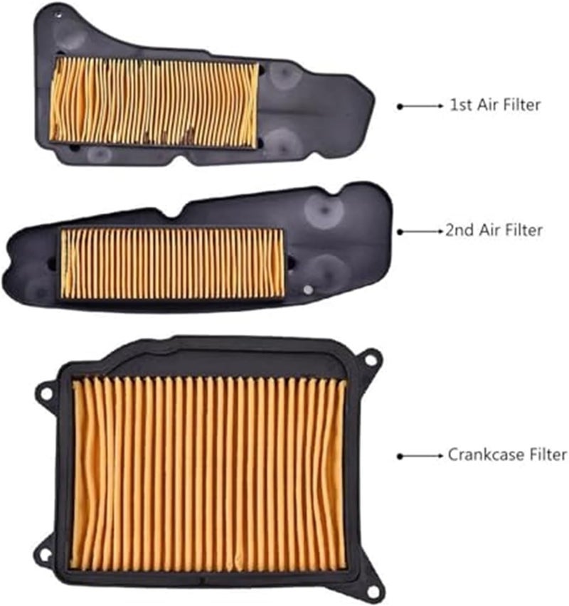 Vuzmode Motorcycle Air Filter for YP400 Majesty and X-Max - Image 2