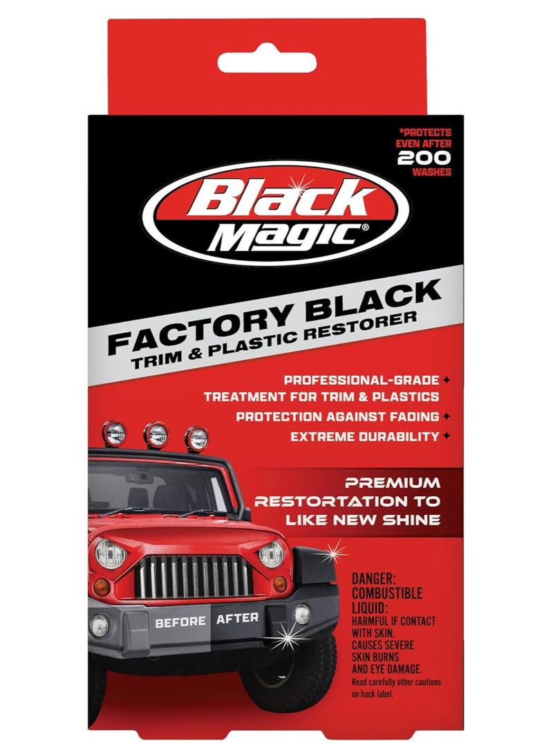 بلاك ماجيك مصنع بلاك ماجيك، طقم ترميم وزخرفة سوداء وبلاستيكية، 2 أونصة، 120164 - Image 1