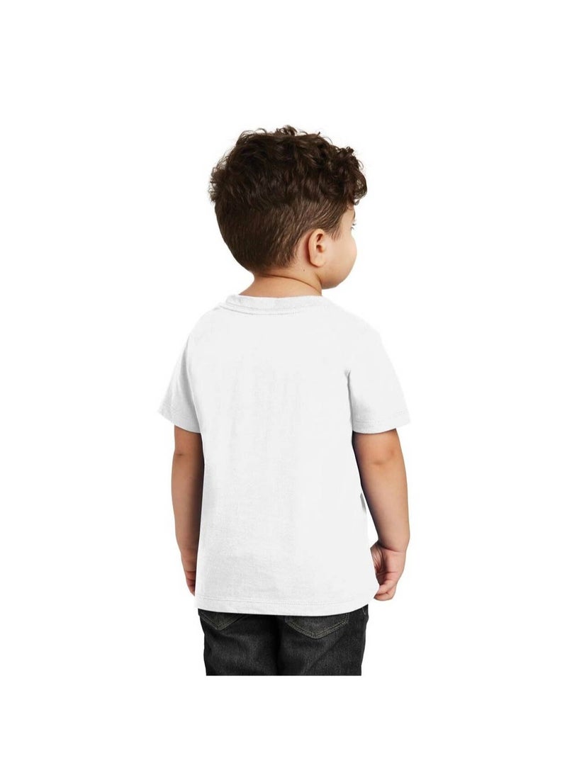 PRINTSHOP4ME Germany Unisex Kids T-Shirt - Short Sleeve Round Neck Cotton Tshirt for Boys and Girls - Soft and Comfortable - Gift for Young Football Fans - Image 3