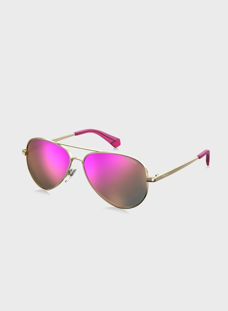 Polaroid Kids Aviator Sunglasses