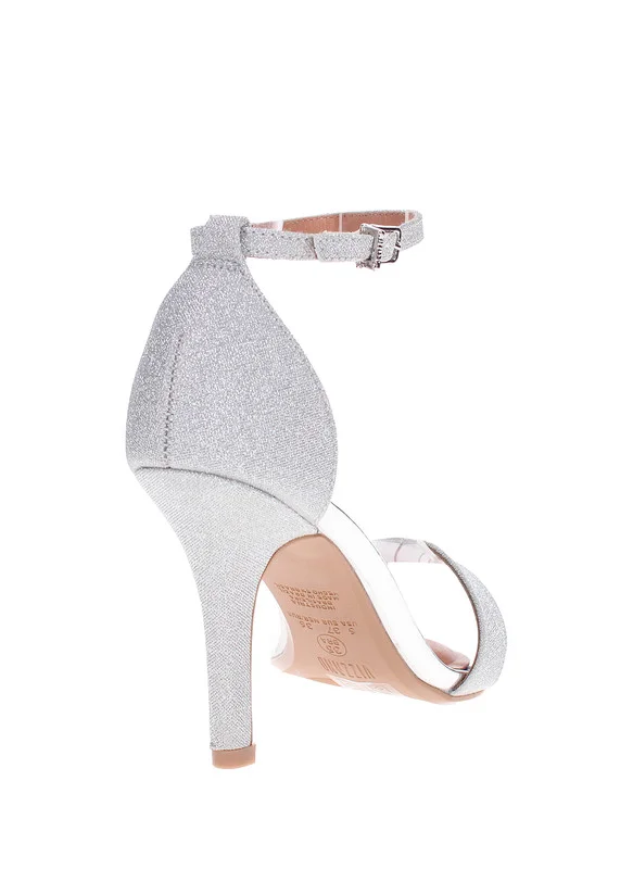 فيزانو Vizzano Ladies Party Sandals Silver | Made In Brazil