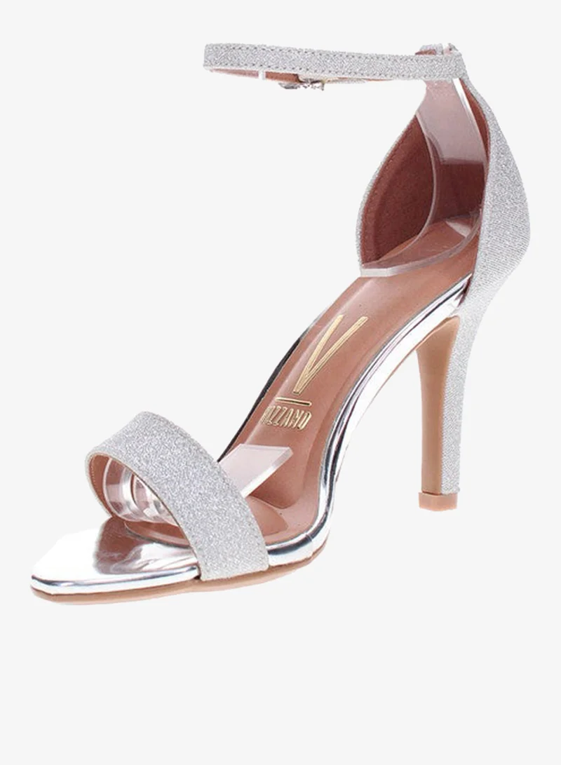 VIZZANO Vizzano Ladies Party Sandals Silver | Made In Brazil