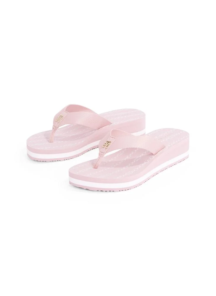 TOMMY HILFIGER Chainprint Midwedge Sandals