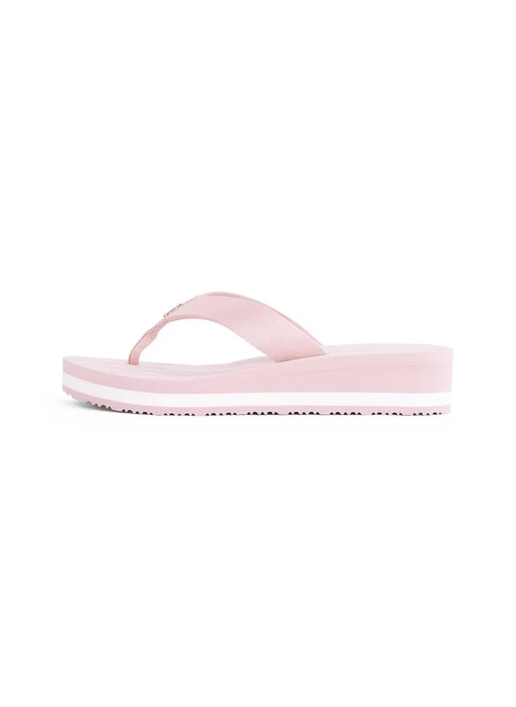 تومي هيلفيغر Chainprint Midwedge Sandals