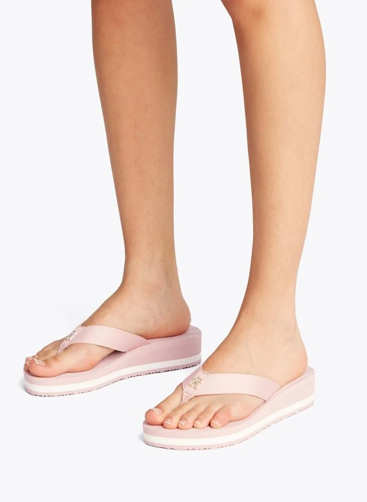 TOMMY HILFIGER Chainprint Midwedge Sandals