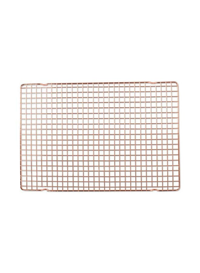 NORDIC WARE Copper Plated Cooling Grid 1/2 Sheet  - Image 1
