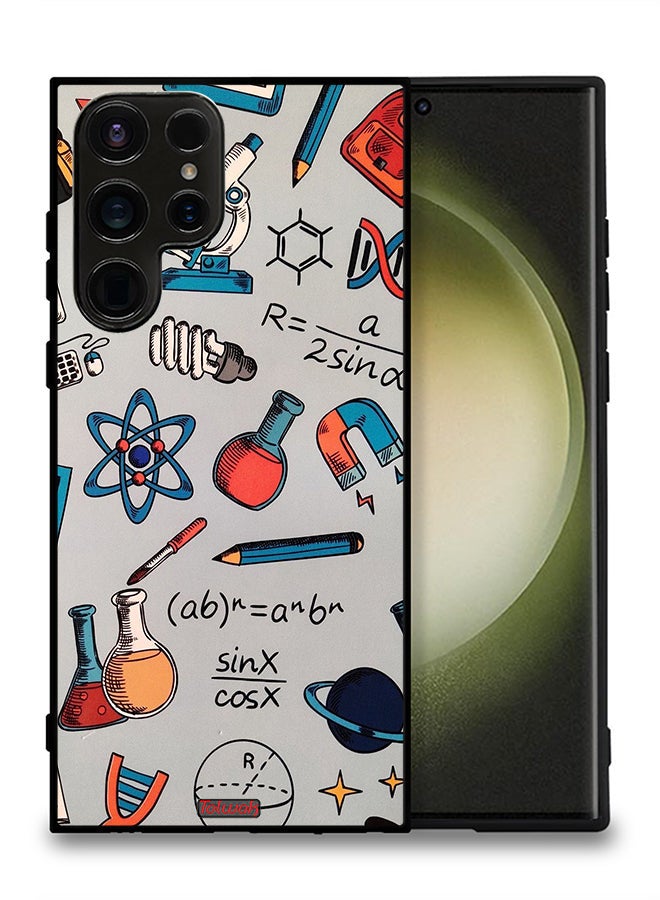 Tolwak Samsung Galaxy S23 Ultra 5G Protective Case Cover Science Tags - Image 2
