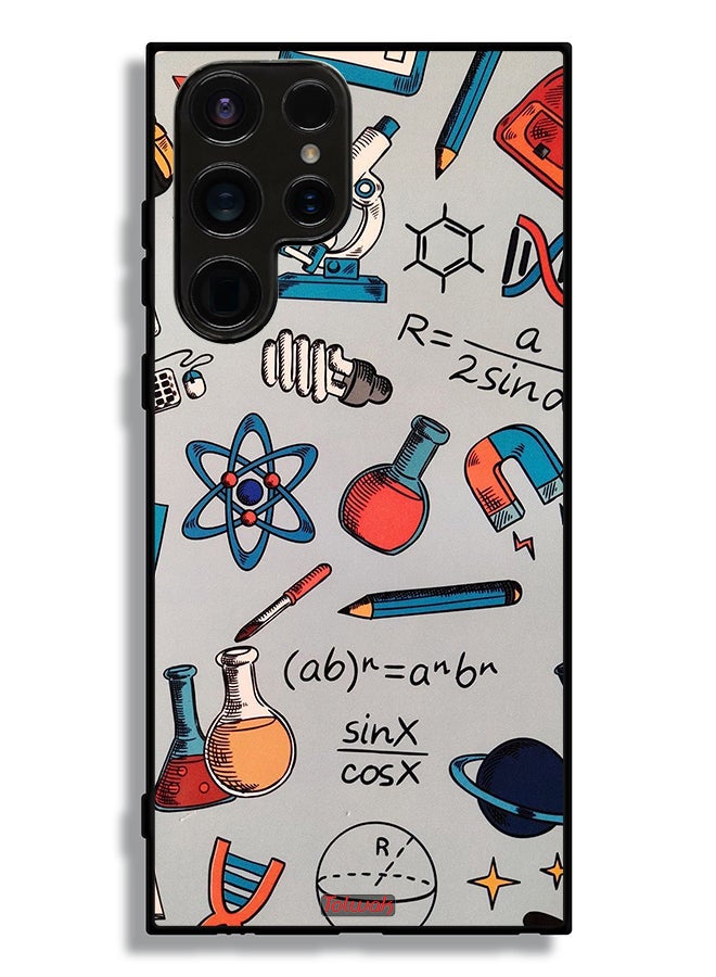 Tolwak Samsung Galaxy S23 Ultra 5G Protective Case Cover Science Tags - Image 3