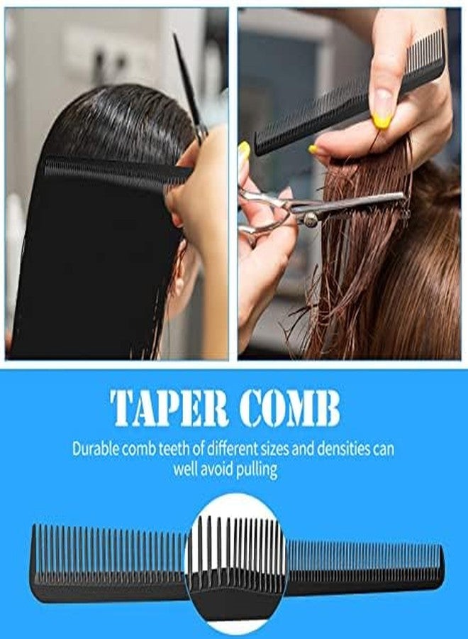 GITGRNTH Professional 4-Piece Hair Brush and Comb Set - Includes Paddle Brush, Round Styling Brush, Fine Tooth Comb, and Wide Tooth Comb - Detangling, Smoothing & Styling for All Hair Types - Ideal for Home & Salon Use (4 Pieces [Paddle + Round + Small + Big]) - Image 5