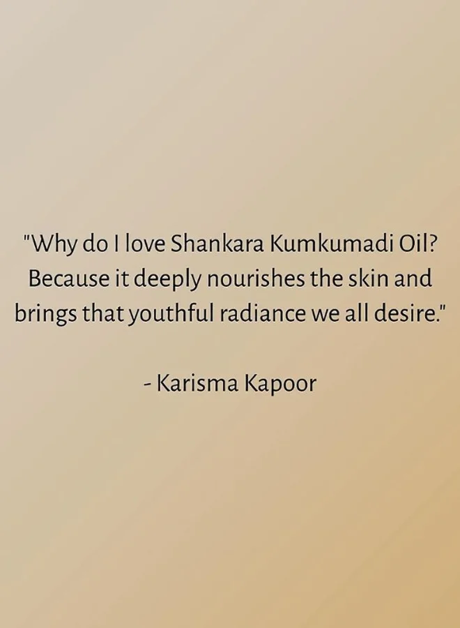 Shankara Kumkumadi Face Oil
