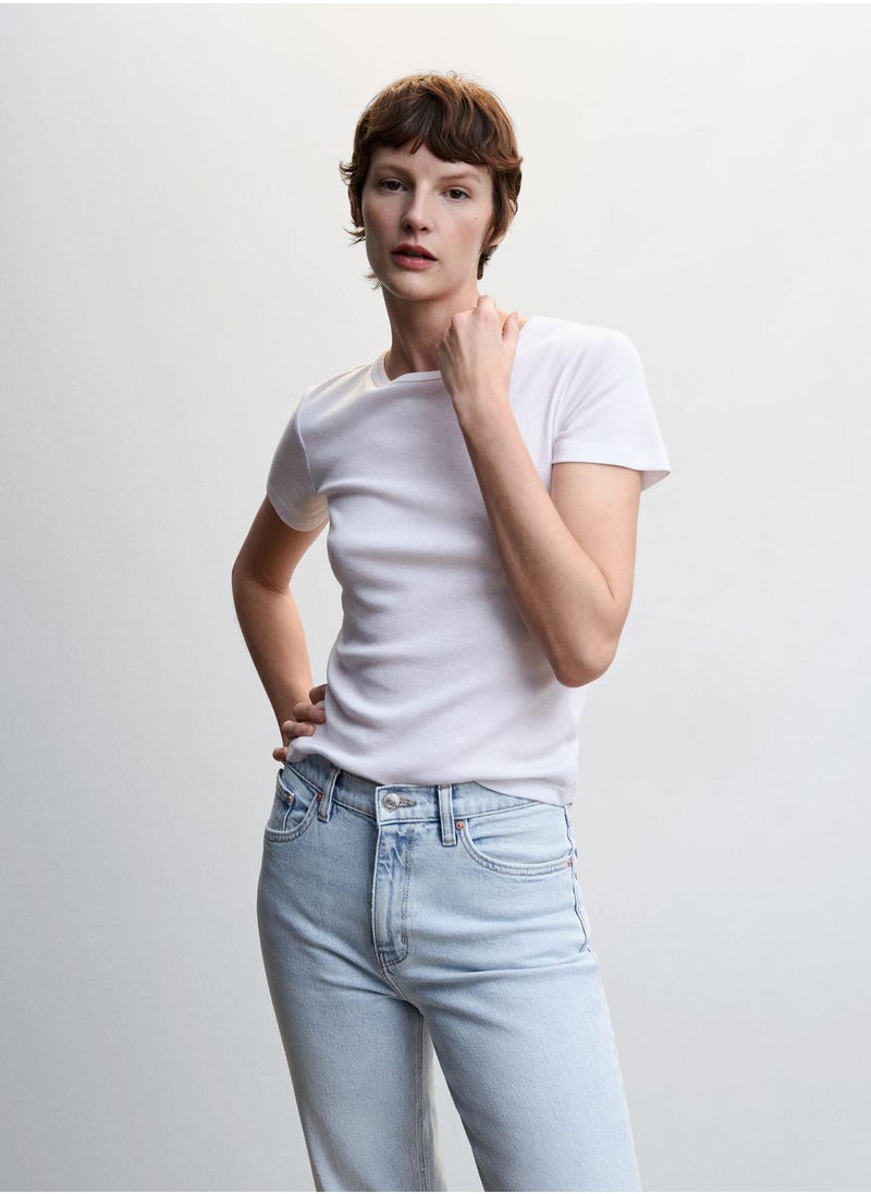 MANGO - High Waist Jeans - Image 1