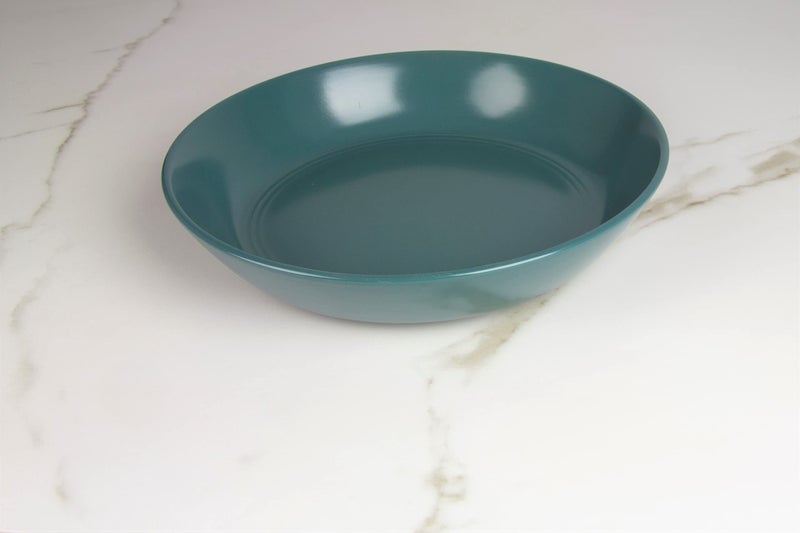 10 Strawberry Street Double Line 9.5""/36 oz Dinner Bowl  Set of 2  Emerald Green - Image 4