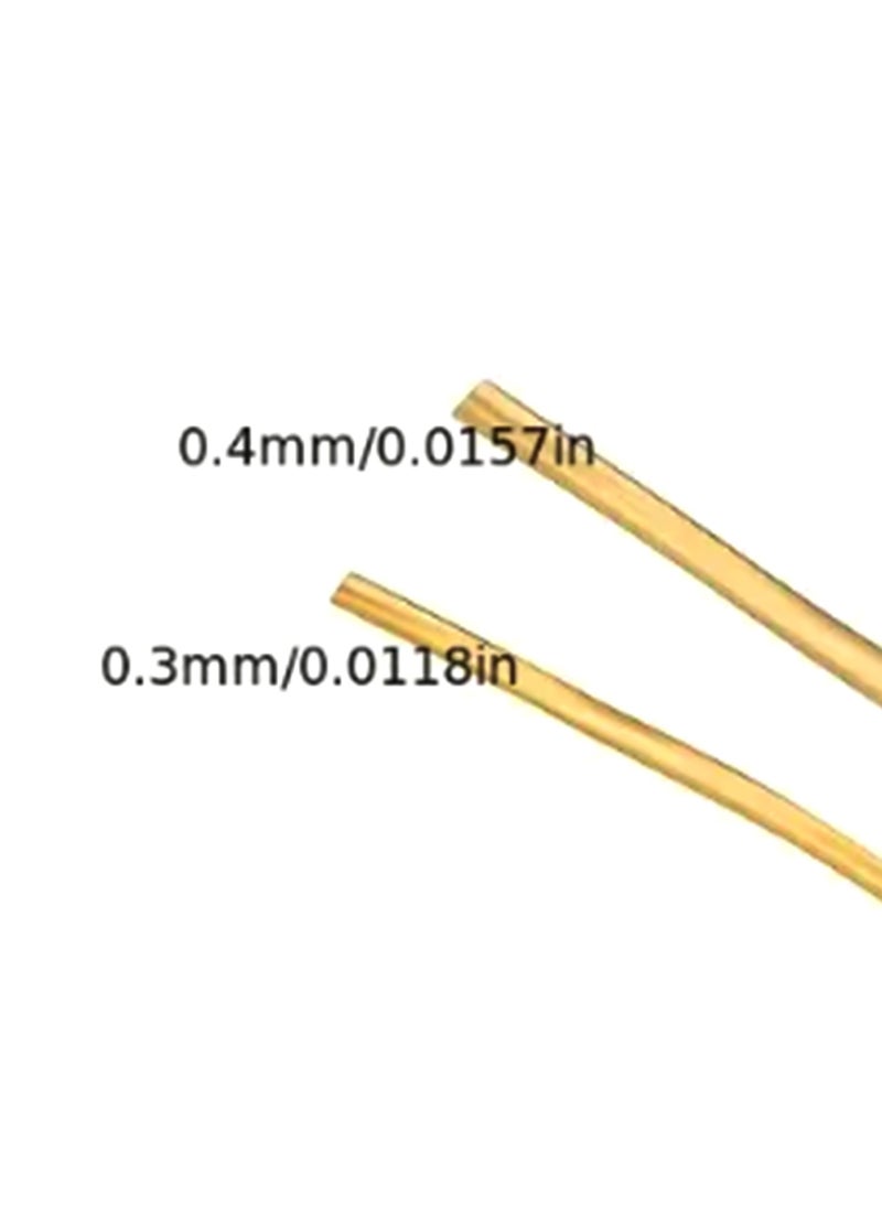 Generic - 10 Roll 0.4mm 10 Color Jewelry Copper Wire Strong Alloy Copper Wire Metal Wire DIY Cloisonne Craft Making, Handmade Copper Coil Jewelry Making - Image 1