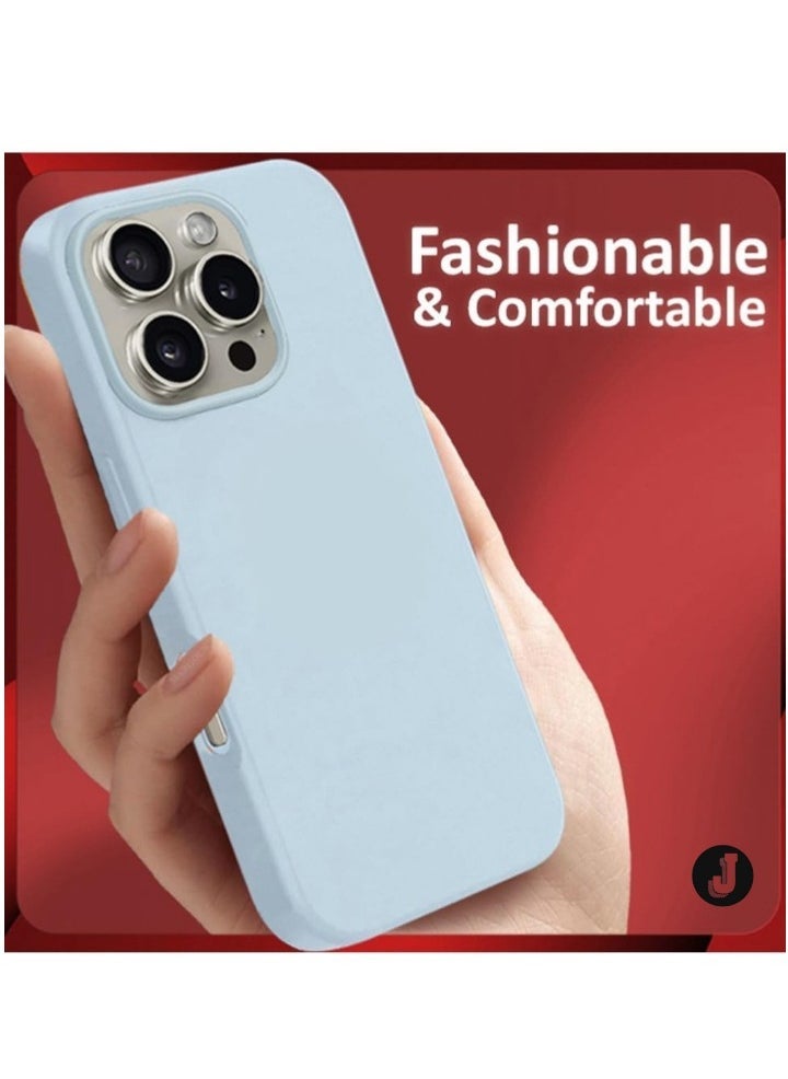 JAJEEK "Liquid Silicone Case for iPhone 16 Pro Max - Ultra Slim Design, Soft Anti-Scratch Lining & Drop Protection" - Image 3