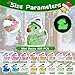 GALAOMA 160pcs Luminous Mini Dollhouse Glitter Ducks Colorful Christmas Tiny Resin Ducks Plastic Animal Figures to Hide and Seek for Fairy Garden Landscape Aquarium Decorations Potted Plants Festive Decor - Image 4