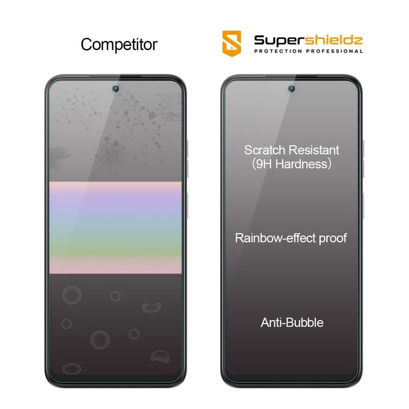 Supershieldz (3 Pack) Designed for Motorola Moto G Power 5G (2024) [Not Fit for 2020-2023 Version] Tempered Glass Screen Protector, Anti Scratch, Bubble Free - Image 2