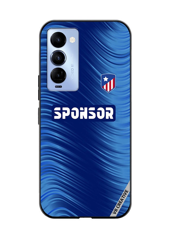 VR CREATIVE Protective Case Cover For Tecno Camon 18/18 P Soccer Jersey Design  Multicolour - Image 1