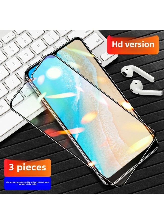 For VivoY35m Tempered Film Y35 Full Screen Vivo Full Coverage Vovoy35 HD Viviy Drop Resistant Voviy-Colour:Vivo Y35m [thin Edge Full Coverage] Ultra-clear 3 Pieces √ 10 Times Explosion-proof, Free Artifact-Size:Vivo Other Models - Image 1