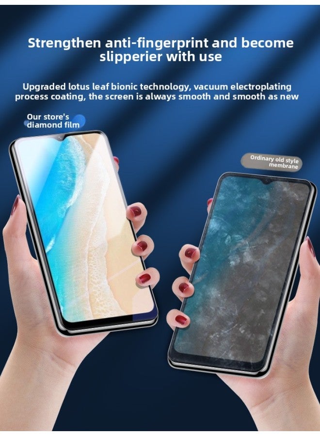 For VivoY35m Tempered Film Y35 Full Screen Vivo Full Coverage Vovoy35 HD Viviy Drop Resistant Voviy-Colour:Vivo Y35m [thin Edge Full Coverage] Ultra-clear 3 Pieces √ 10 Times Explosion-proof, Free Artifact-Size:Vivo Other Models - Image 4