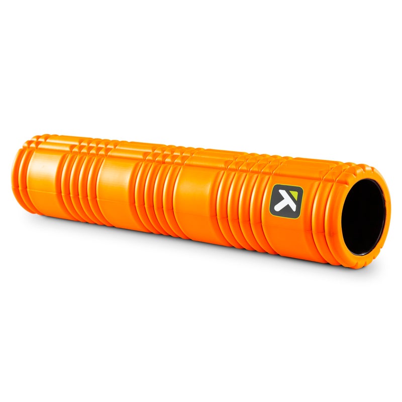 TRIGGERPOINT PERFORMANCE THERAPY GRID Patented Multi-Density Foam Massage Roller Exercise Deep Tissue Muscle Recovery - Relieves Muscle Pain & Tightness, Improves Mobility & Circulation (26"), Orange - Image 1