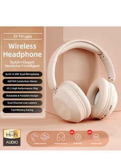 Music Pioneer Over Ear 360° ACS SY-T4 ENC Bluetooth Headset V5.3 Wireless Noise Reduction  - Image 3