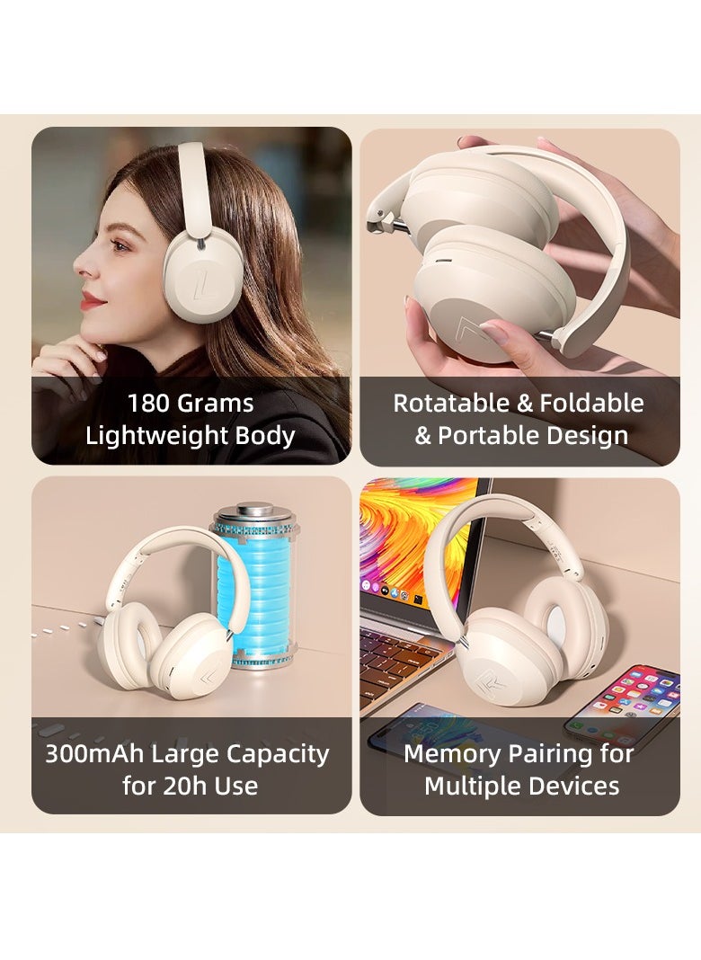 Music Pioneer Over Ear 360° ACS SY-T4 ENC Bluetooth Headset V5.3 Wireless Noise Reduction  - Image 4