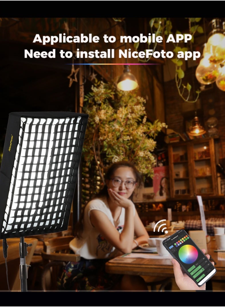 NiceFoto FB-C Series (RGB-Color) Flexible LED Mat - FB-1000C {100 Watts} - Image 2
