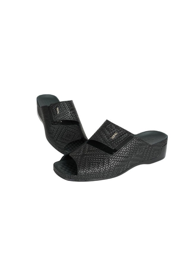 VITAL 148-1069 Vital Ladies Tina - Rocher Panero Sandals 0820 Black - Image 3