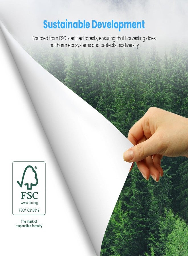 Comix Sticky Portable Tabletop Easel Pads, 20 x 23 Inches Flip Chart Paper for Teachers, Large Self Stick Easel Paper for Office School Supplies, 20 Sheets/Pad, 2 Pads/Pack - Image 2