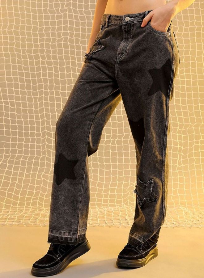 Freehand Women Bootcut Colourblocked High Rise Jeans - Image 2