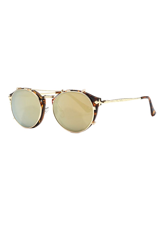 Ding Fu Retro Dual Use Round Frame Sunglasses - Image 1