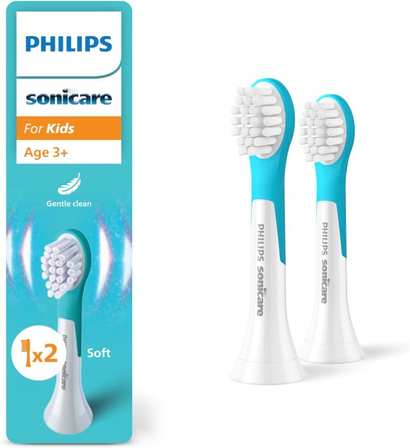 Sonicare Philips Sonicare for Kids Replacement Toothbrush Heads, 2 Pack, HX6032/90 - Image 1