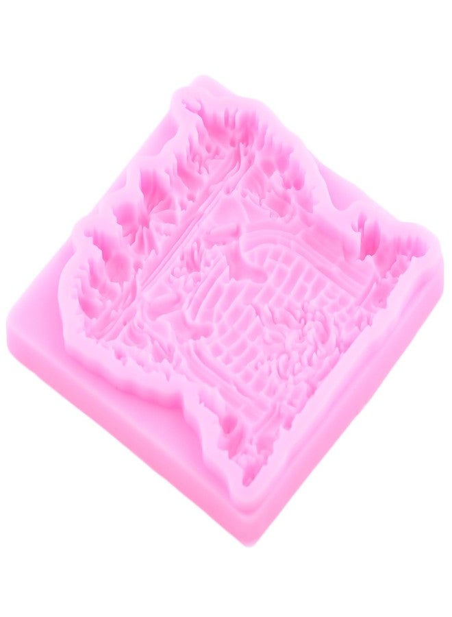 YIHUOMOLDS Christmas Fondant Molds Christmas Fireplace Silicone Mold for Cake Decoration Cupcake Topper Chocolate Candy Gum Paste Polymer Clay - Image 3