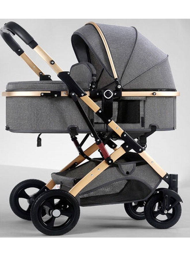 keke Adjustable Baby Single Stroller With Storage Basket, Easy To Fold, and Compact Design  - Image 3