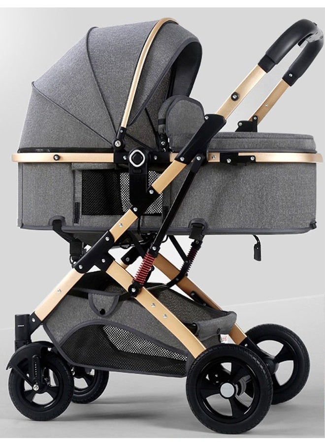 keke Adjustable Baby Single Stroller With Storage Basket, Easy To Fold, and Compact Design  - Image 2