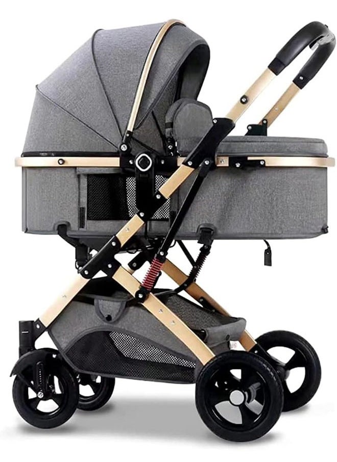 keke Adjustable Baby Single Stroller With Storage Basket, Easy To Fold, and Compact Design  - Image 1