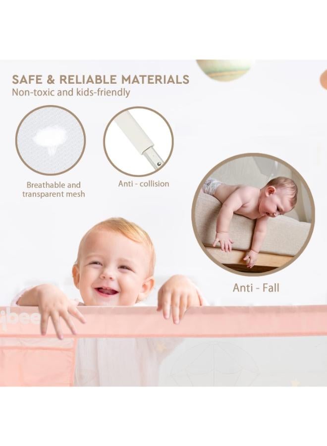 Baby Bed Guardrail for Playpen and Crib Rails, Single Side-Size:150cm - Image 3