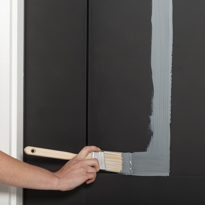 Rust-Oleum 369387 Advanced Dry Door & Trim Paint, Quart, Satin Alpine Gray - Image 3