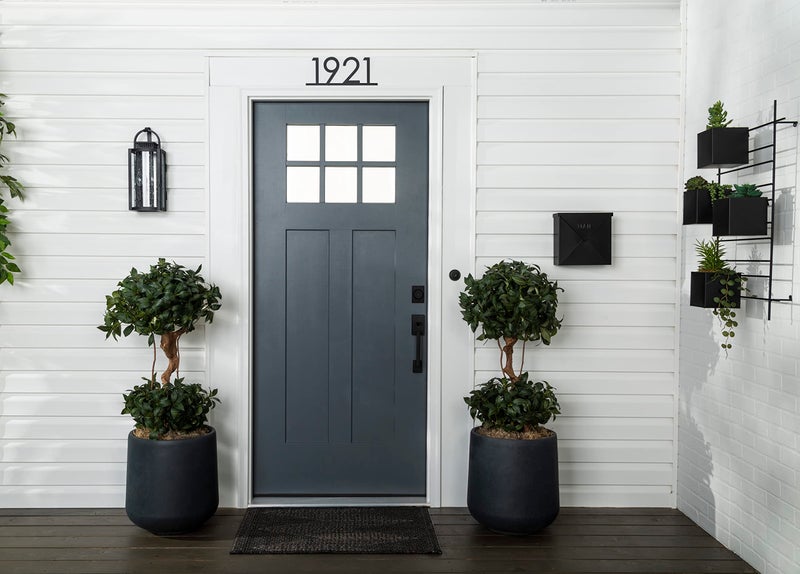 Rust-Oleum 369387 Advanced Dry Door & Trim Paint, Quart, Satin Alpine Gray - Image 5