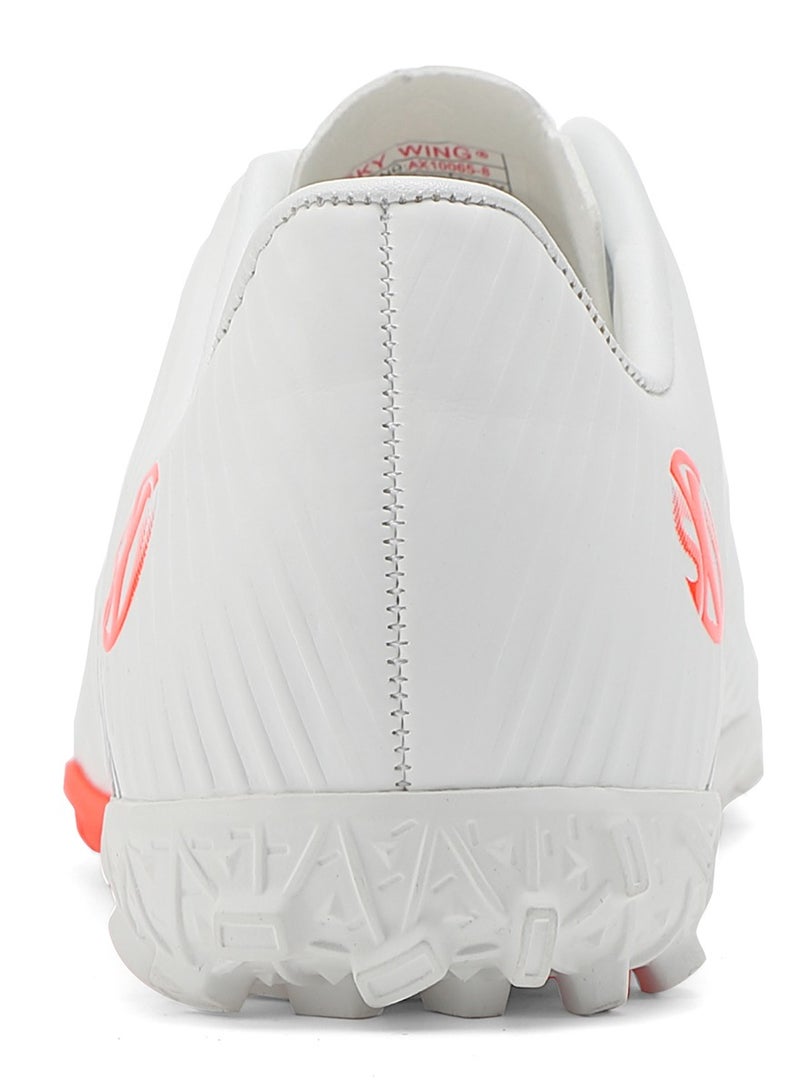 جناح السماء أحذية كرة قدم للأطفال للأولاد والبنات أحذية رياضية عشبية للاستخدام الداخلي والخارجي أحذية تدريب للشباب أحذية كرة قدم قابلة للتنفس بنعل داخلي/داخلي أحذية تدريب مضادة للانزلاق للأطفال - Image 4