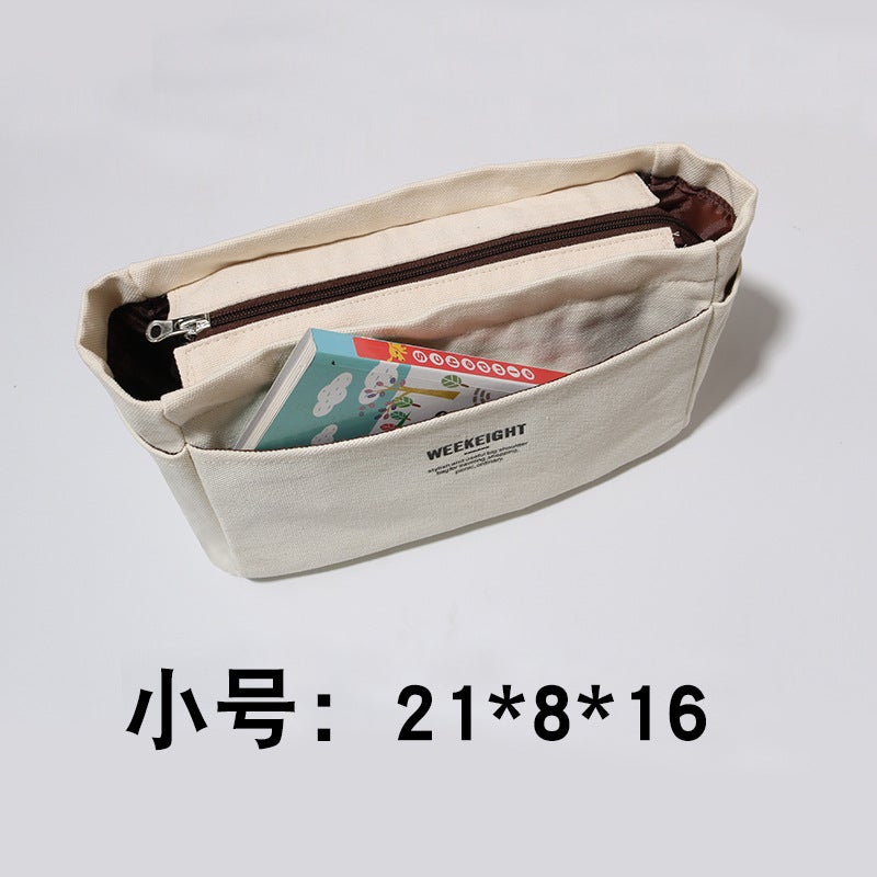Spot Simple Canvas Bag Practical Bag Travel Storage Bag Portable Cosmetic Bag Mummy Storage Bag - Image 1