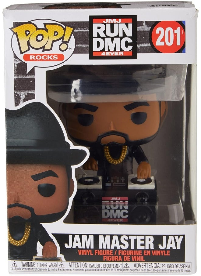 Funko - Funko Pop! Rocks: Run-Dmc-Jam Master Jay, Action Figure - Image 1