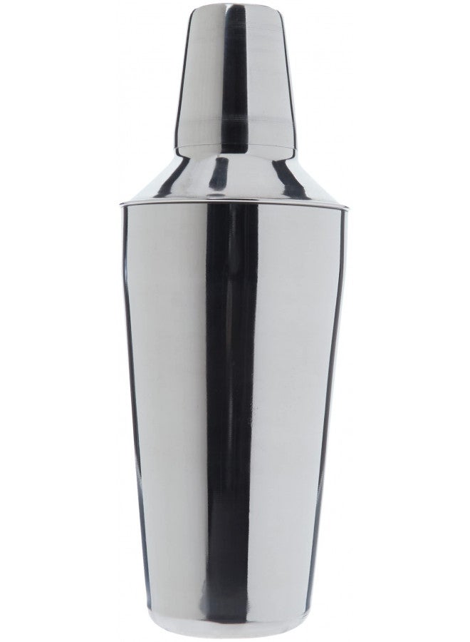 Winco Stainless Steel 3-Piece Bar Shaker Set, 28-Ounce - Image 1