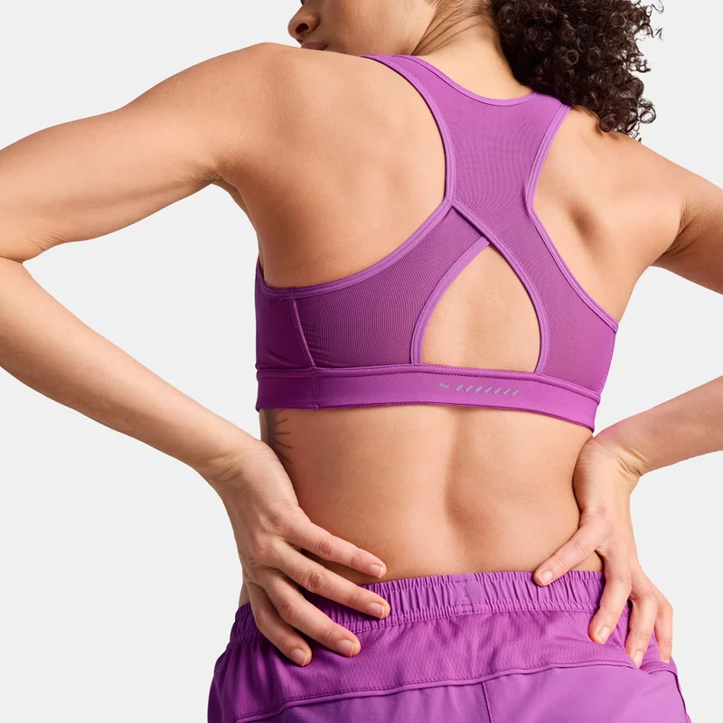 PUMA Women's 4KEEPS Medium-Support Running Sports Bra