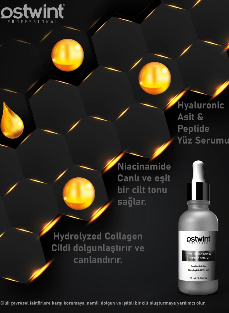 Ostwint Hyaluronic Acid Peptide Moisturizing, Plumping, Revitalizing, Anti-Wrinkle Serum 30ml - Image 3