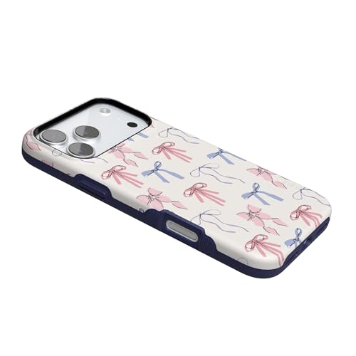 Casely iPhone 17 Pro Case | Coquette Girlie | Pastel Bows | Bold Protective Design | Compatible with MagSafe - Image 3