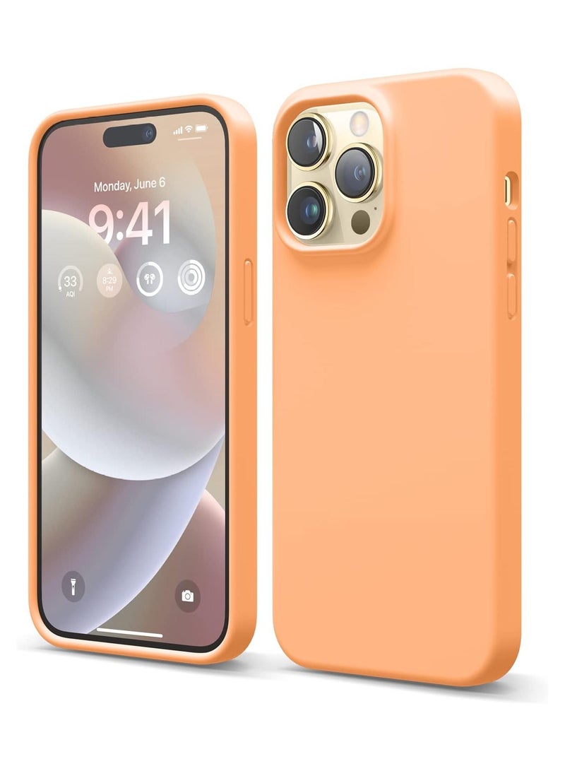 Elago Liquid Silicone Case Compatible with iPhone 14 Pro Max Case (6.7"), Premium Silicone, Full Body Protection - 4 Layer Shockproof Phone Cover, Anti-Scratch Soft Microfiber Lining - Image 1