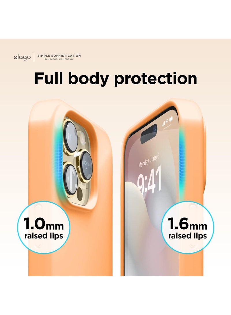 Elago Liquid Silicone Case Compatible with iPhone 14 Pro Max Case (6.7"), Premium Silicone, Full Body Protection - 4 Layer Shockproof Phone Cover, Anti-Scratch Soft Microfiber Lining - Image 4