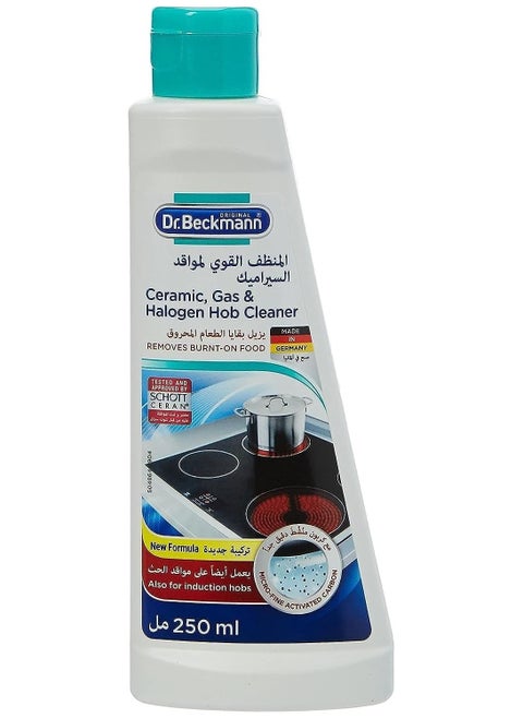 Dr. Beckmann Ceramic Gas & Halogen Hob Cleaner Clear 250ml