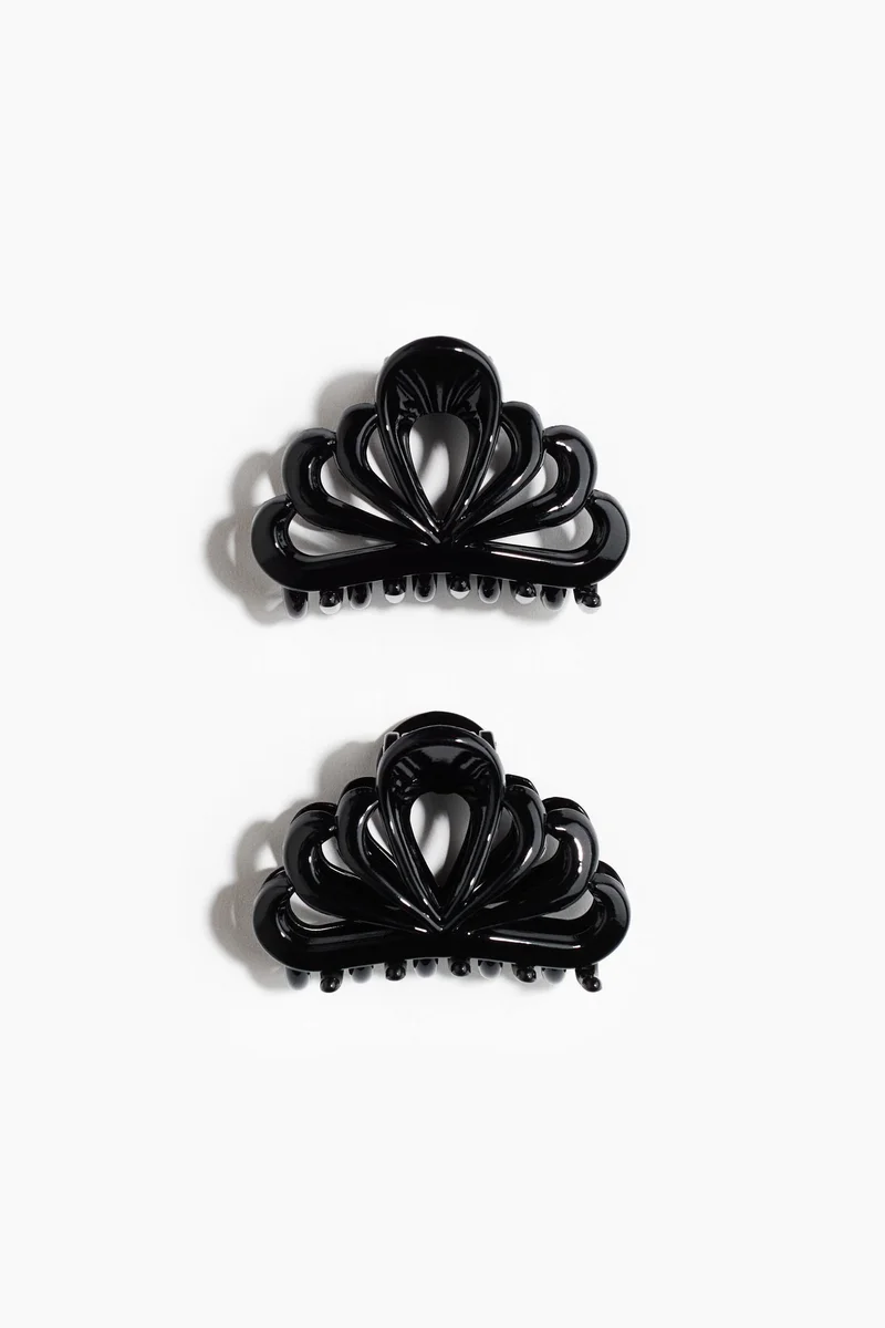 H&M 2-pack hair claws